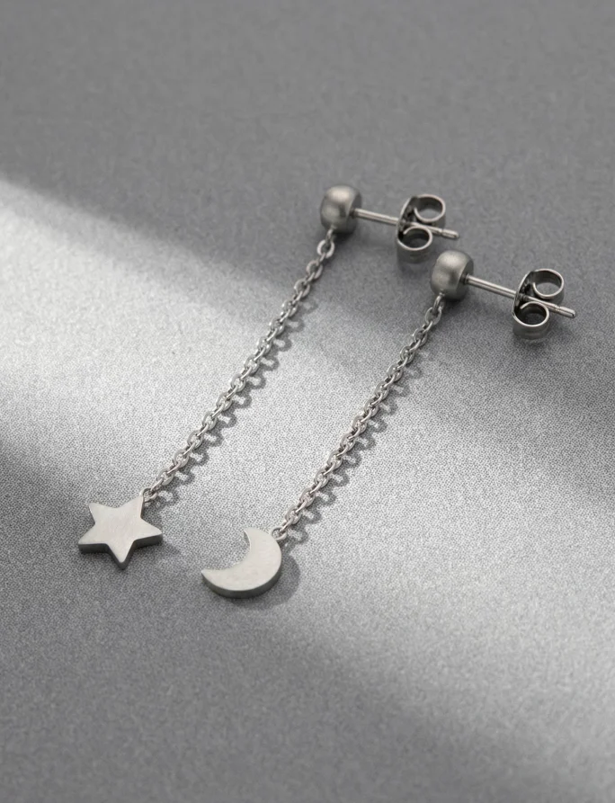 Uhani Infinity Silver