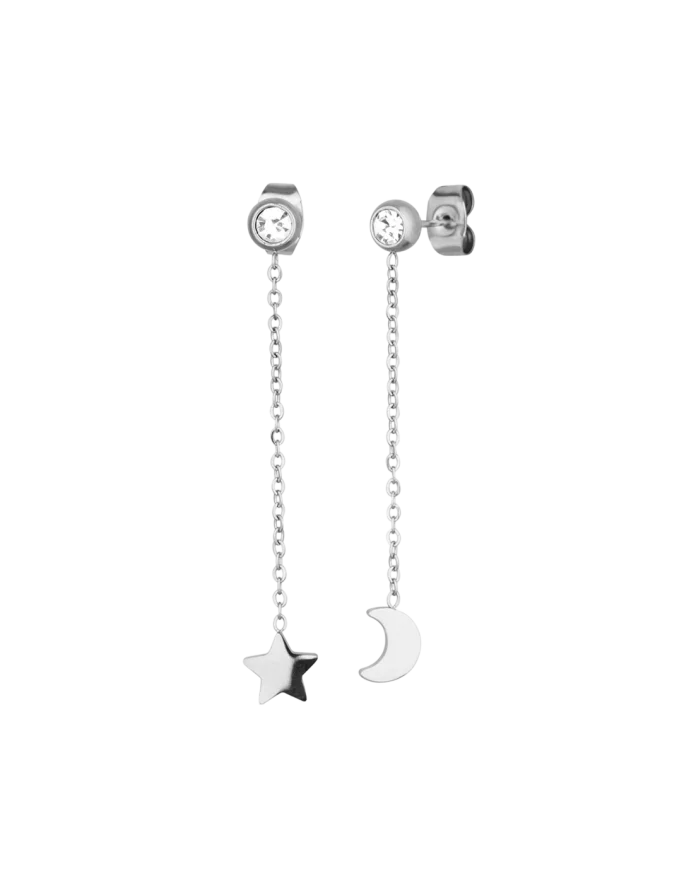 Uhani Infinity Silver