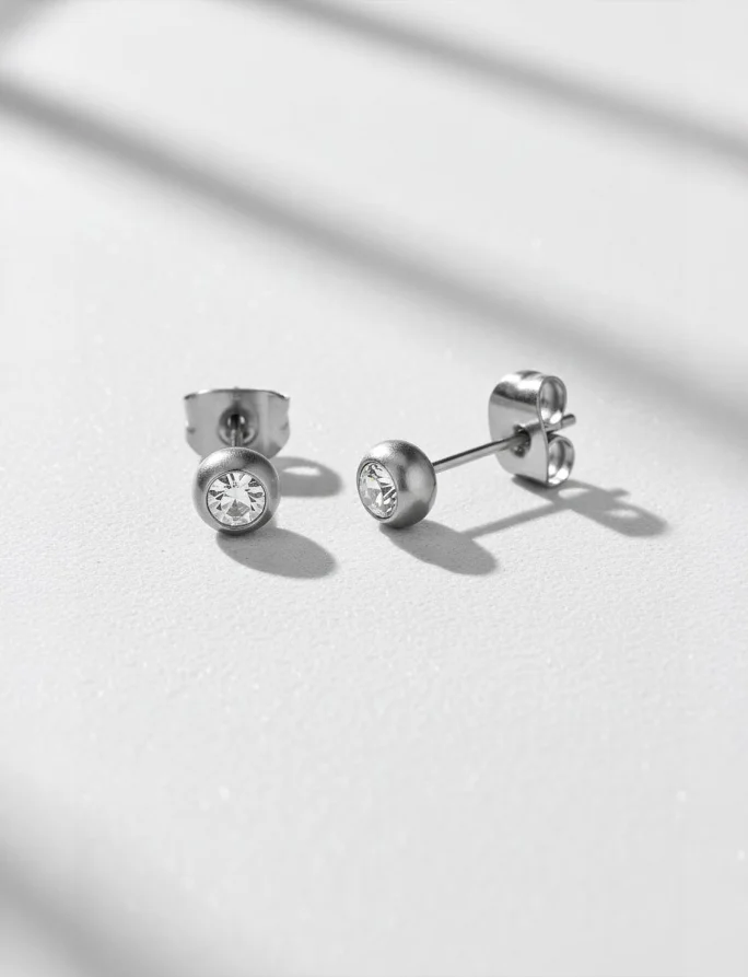 Uhani Gem Silver