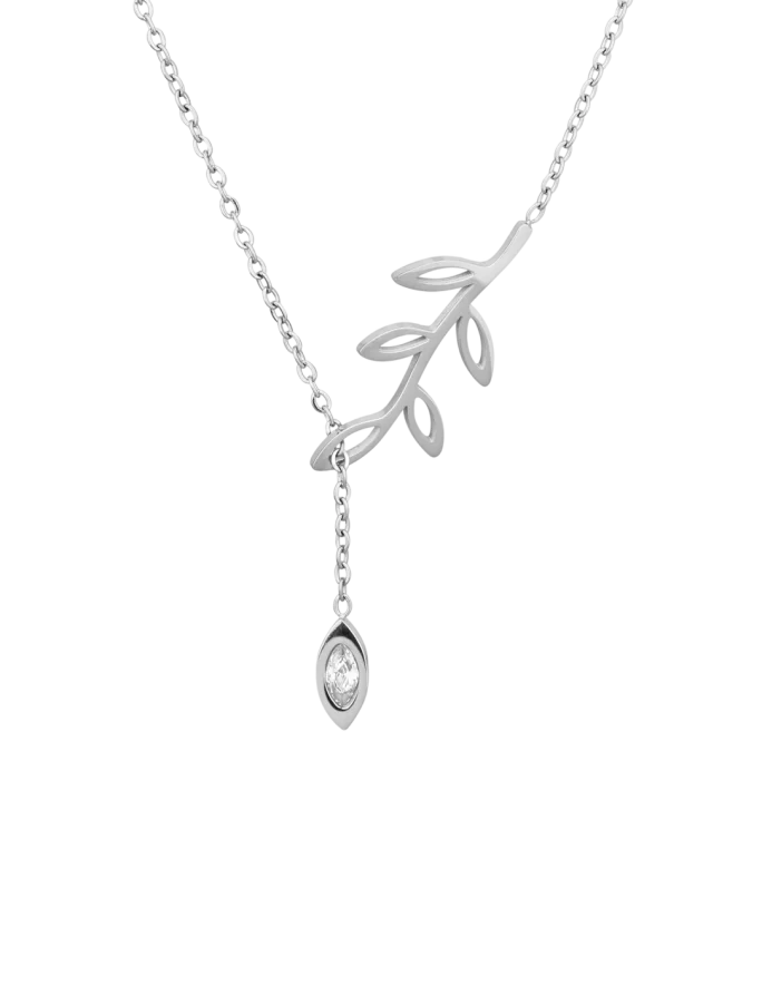 Ogrlica Fallness Silver