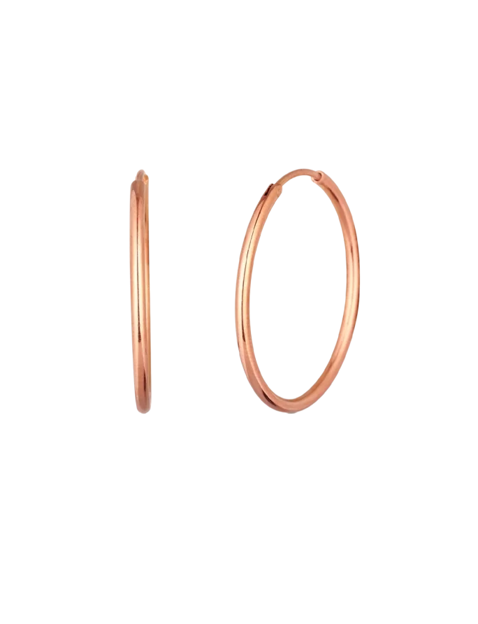 Uhani Yetta Rose Gold