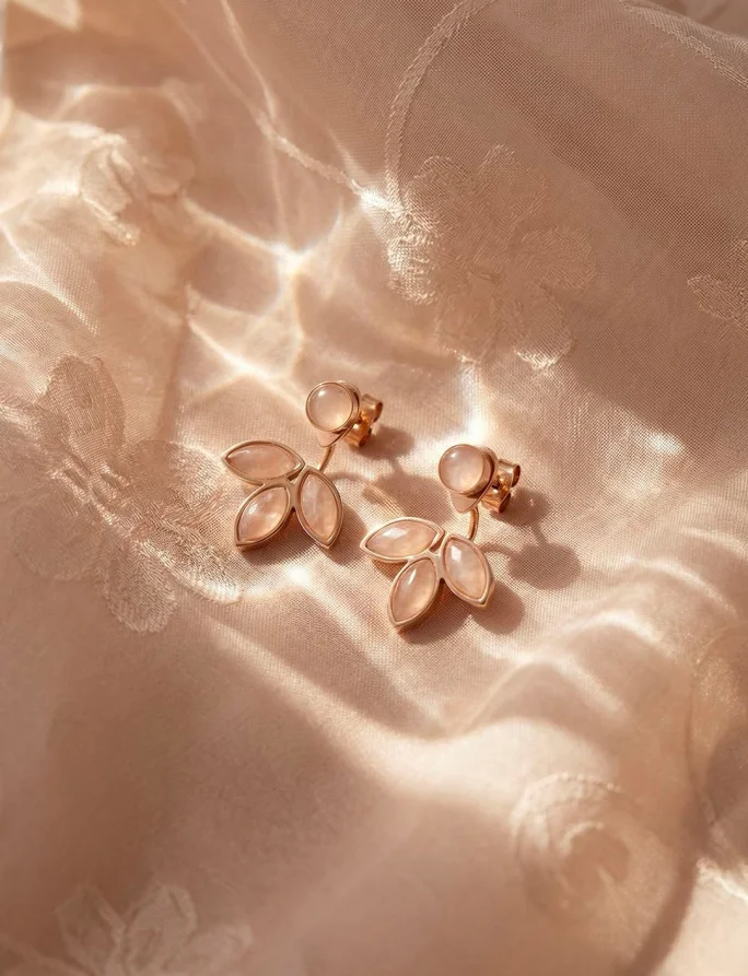 Uhani Lilies Rose