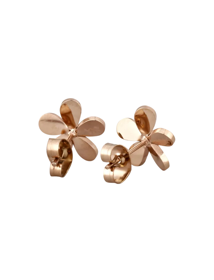 Uhani Fleurette Rosegold