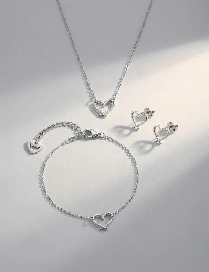 Zapestnica Emery Silver
