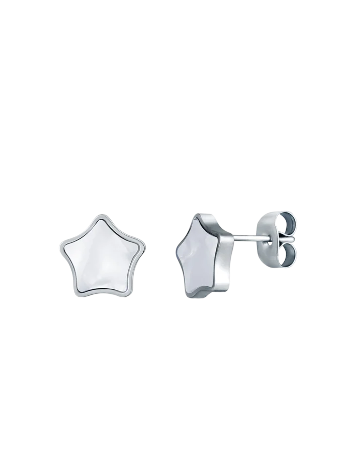Uhani Moore Silver