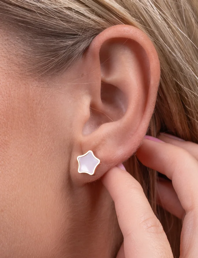 Uhani Moore Rose Gold