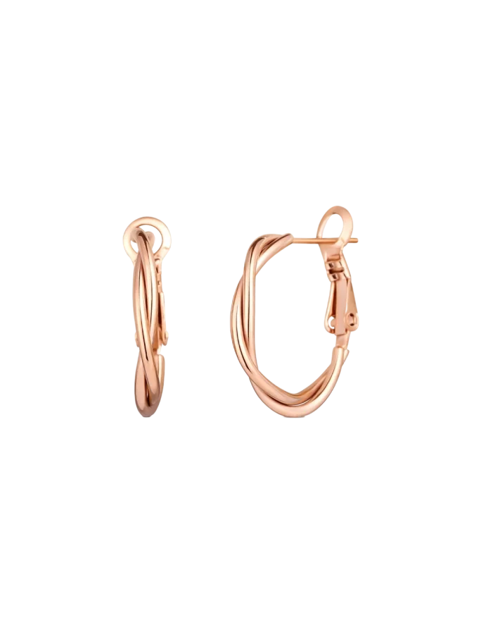 Uhani Aster Rose Gold