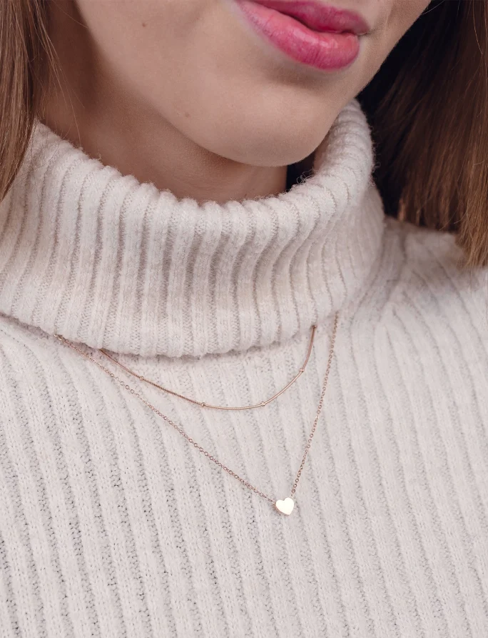 Ogrlica Detis Rose Gold
