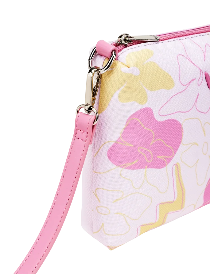 Nuria Flowers Line Pink