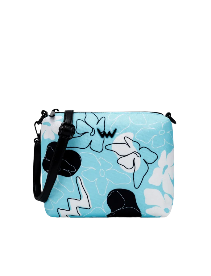Nuria Flowers Line Blue