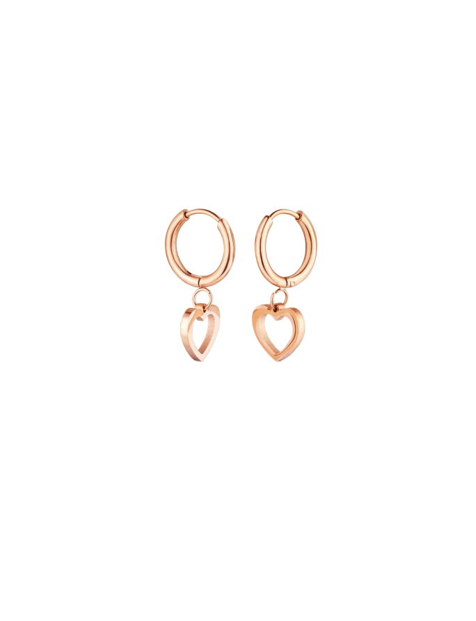 Uhani Glimmer Rose Gold