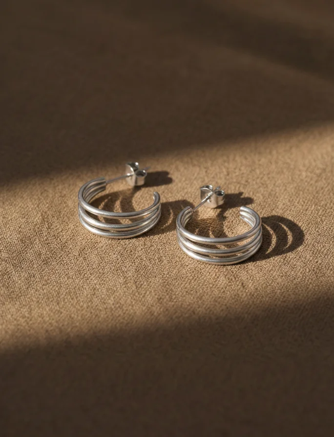 Uhani Elegy Silver