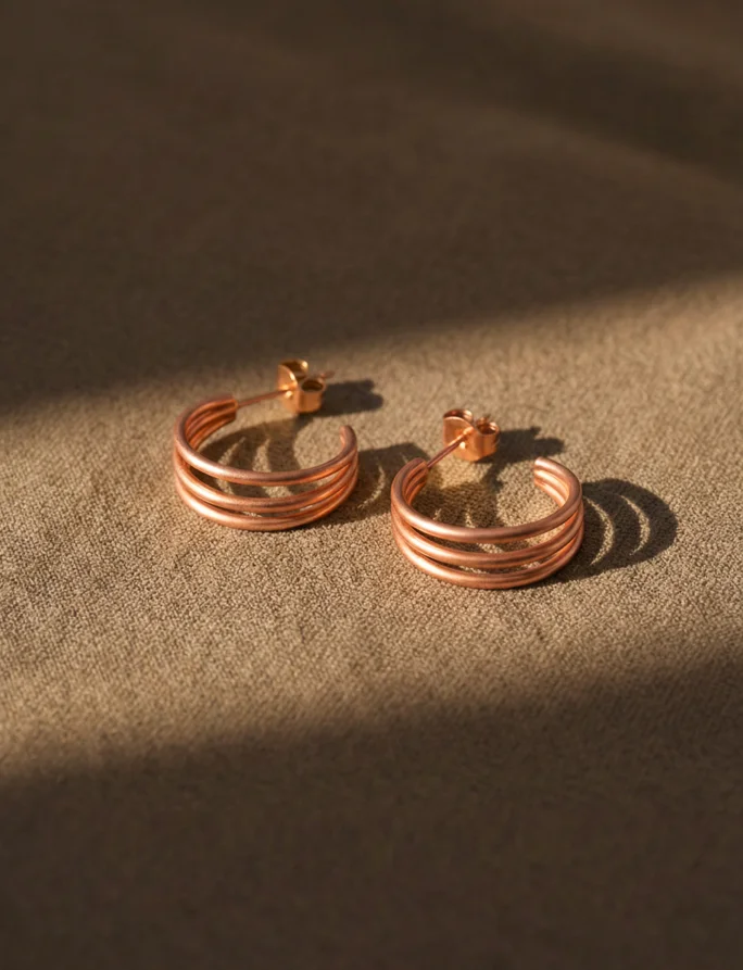 Uhani Elegy Rose Gold