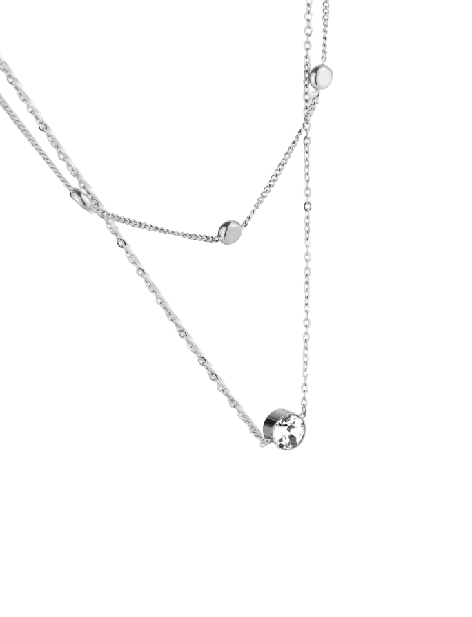 Ogrlica Elista Silver