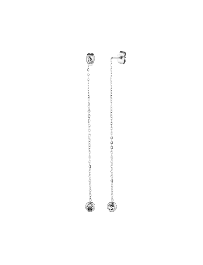 Uhani Saria Silver