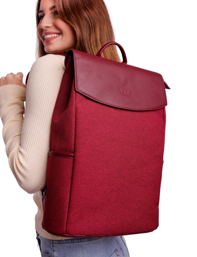 Gioia Melange Wine Red