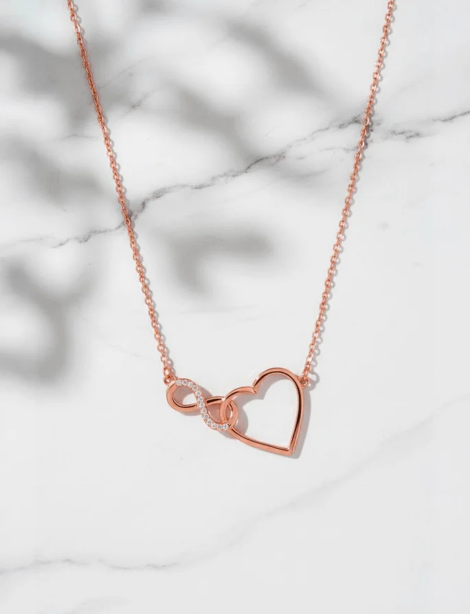 Ogrlica Resita Rose Gold