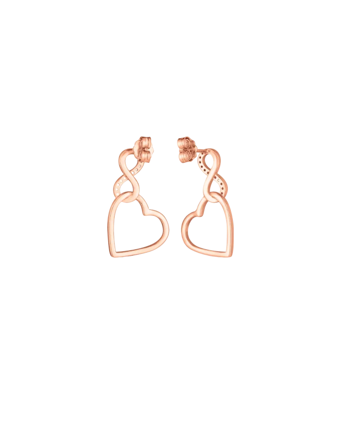 Uhani Resita Rose Gold
