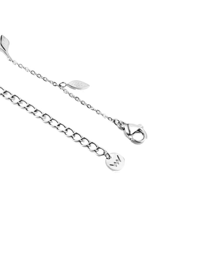 Zapestnica Gleam Silver