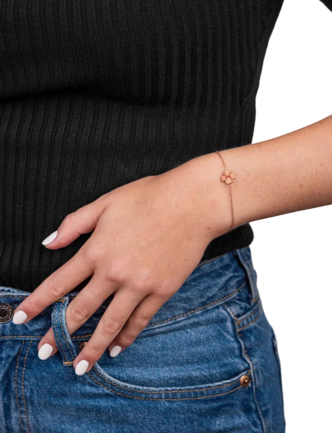 Zapestnica Fouria Rose Gold