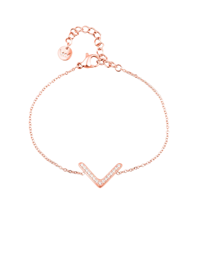 Zapestnica Amelora Rose Gold
