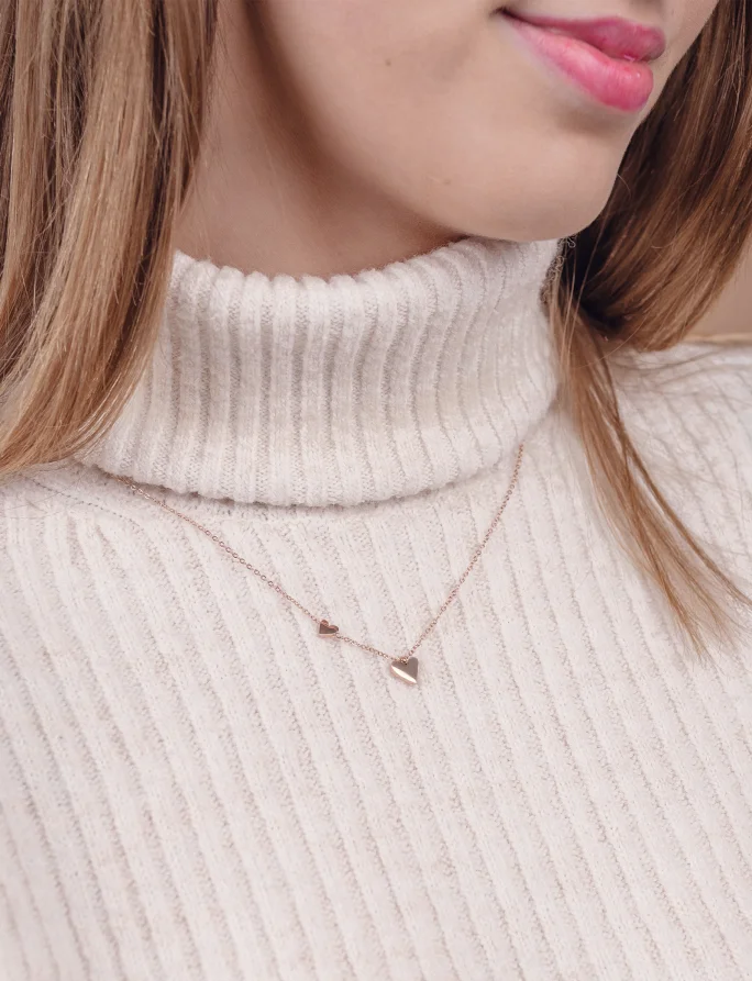 Ogrlica Migalla Rose Gold