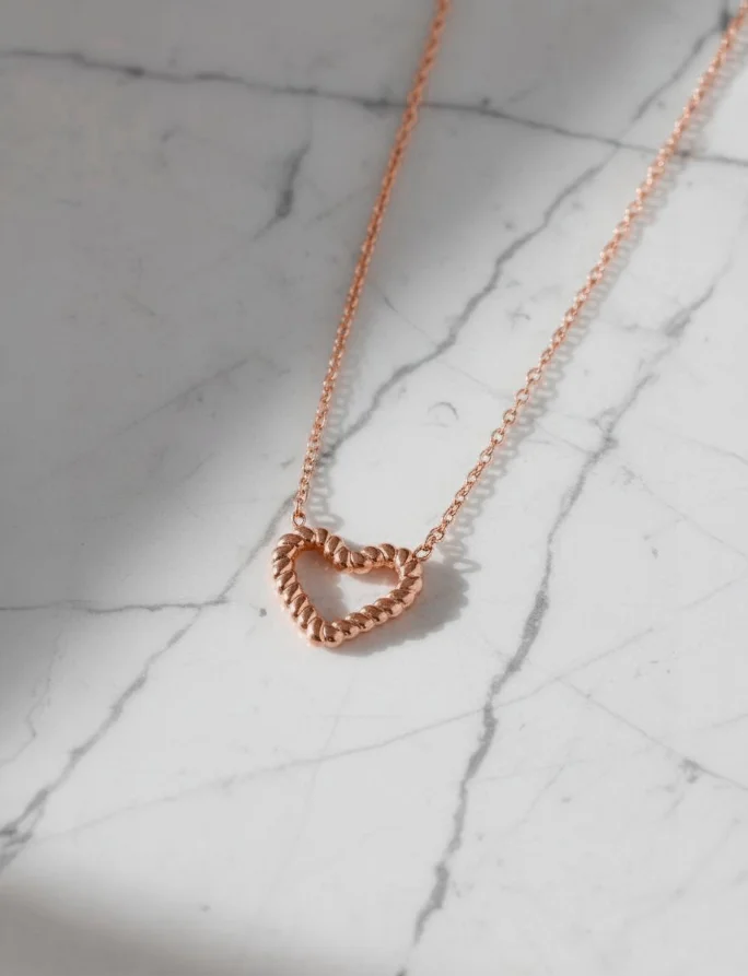 Ogrlica Arisca Rose Gold