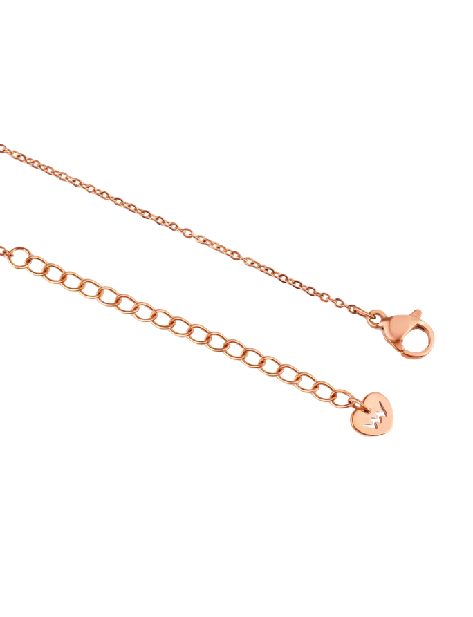 Ogrlica Fouria Rose Gold