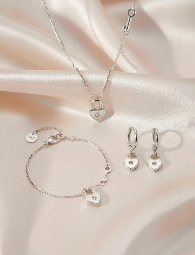 Ogrlica Zibella Silver