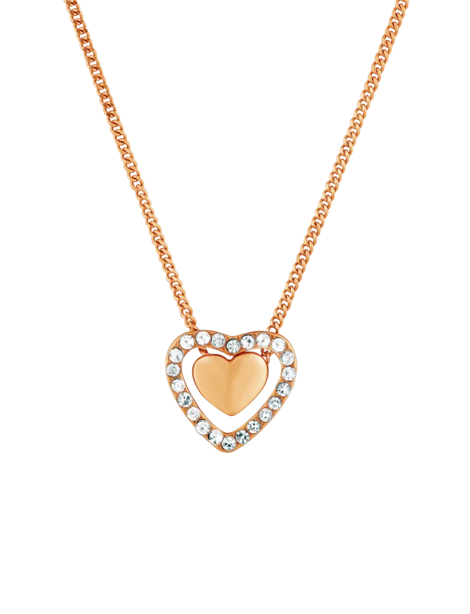 Ogrlica Lunira Rose Gold