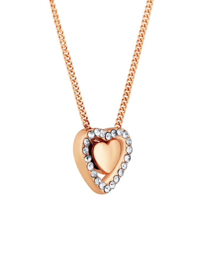 Ogrlica Lunira Rose Gold