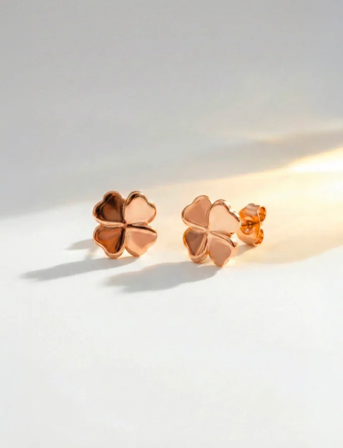 Uhani Fouria Rose Gold