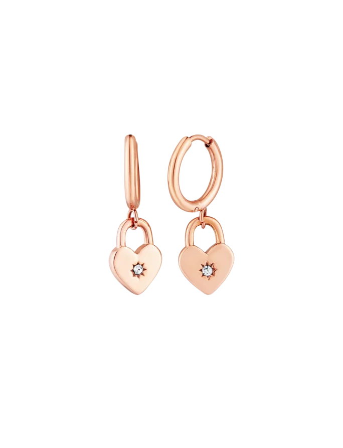 Uhani Zibella Rose Gold