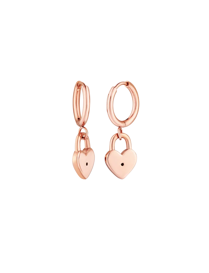 Uhani Zibella Rose Gold