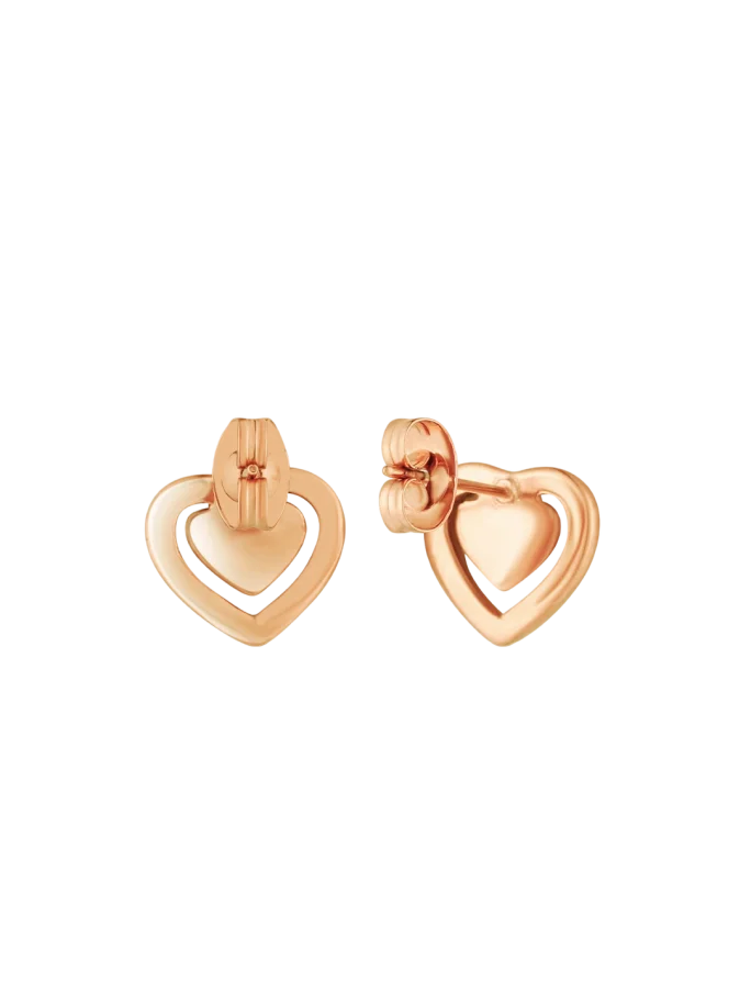 Uhani Lunira Rose Gold