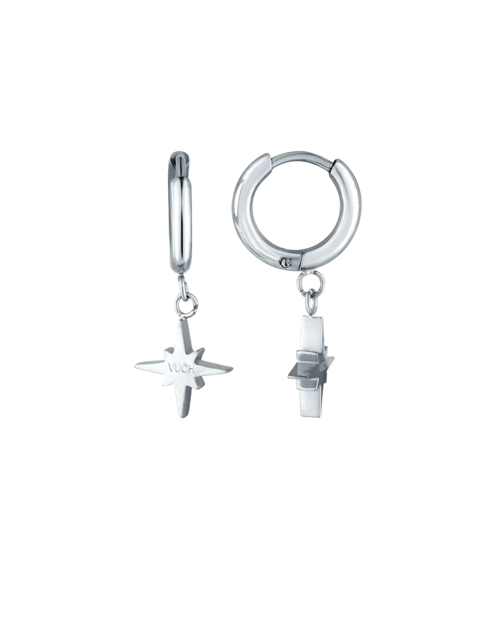 Uhani Staria Silver