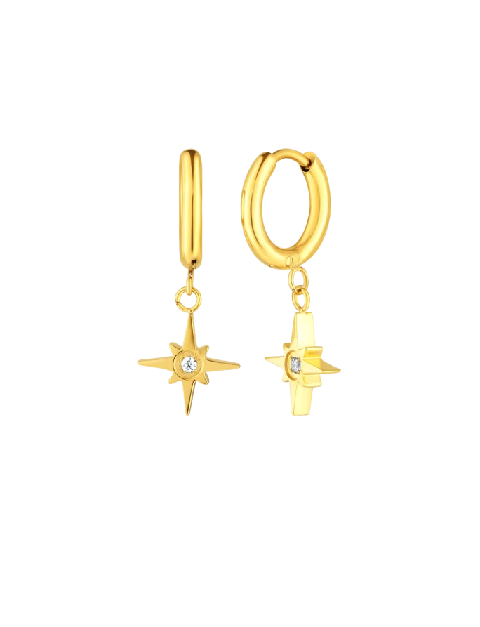 Uhani Staria Gold