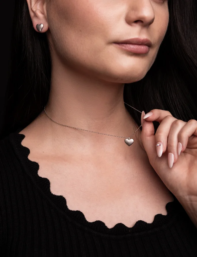 Ogrlica Dalia Silver