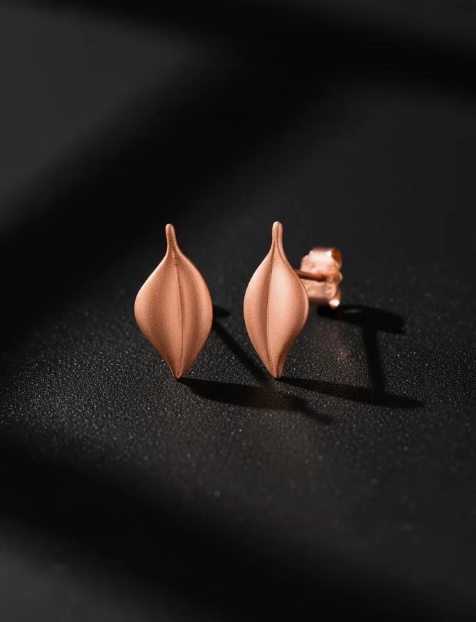 Uhani Enid Rose Gold