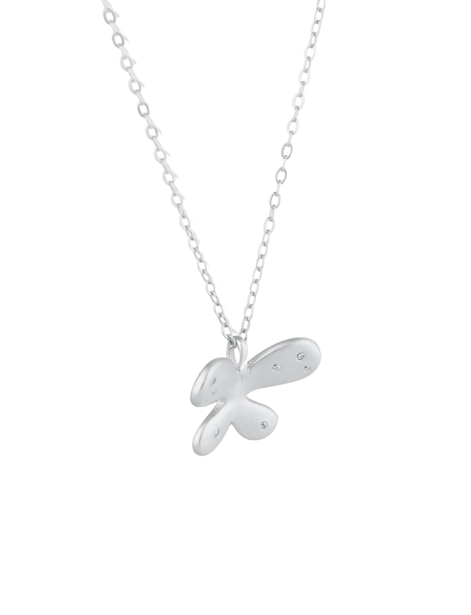 Ogrlica Sanija Silver