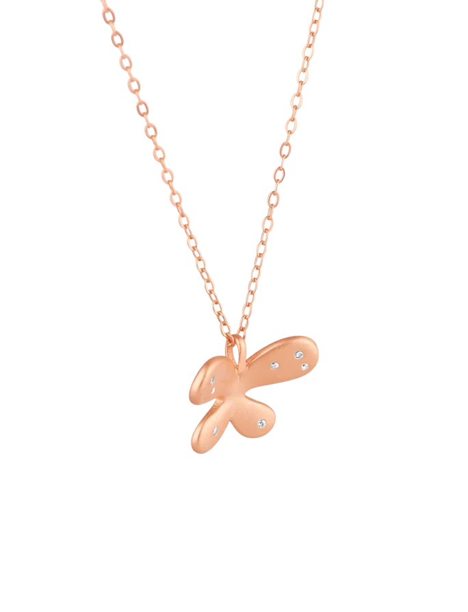 Ogrlica Sanija Rose Gold