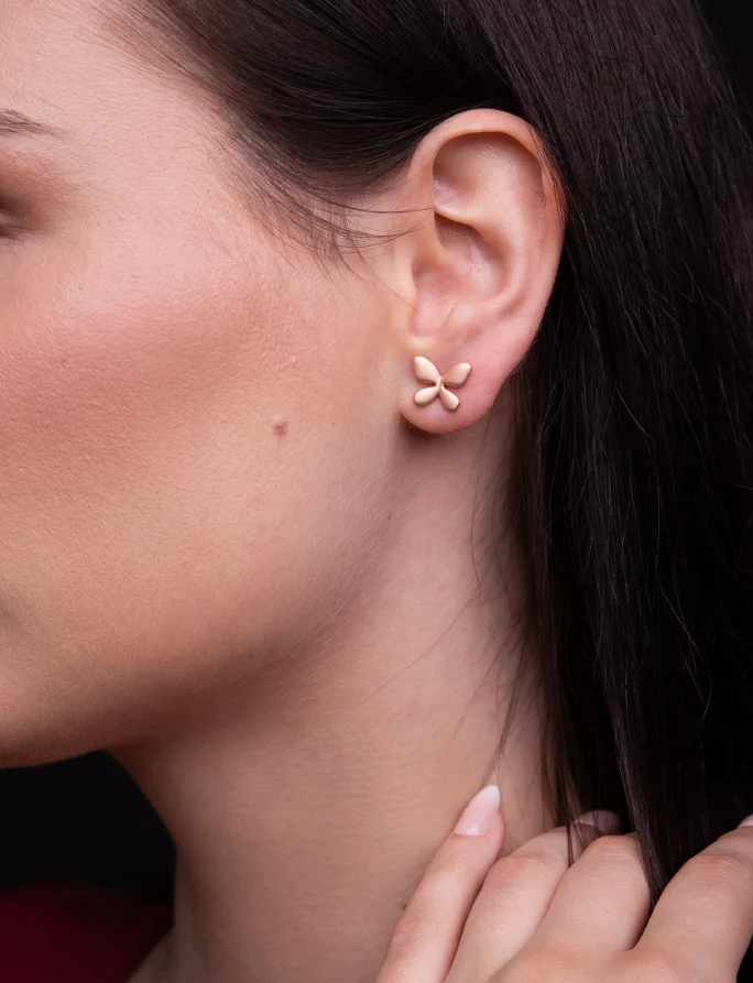 Uhani Elen Rose Gold