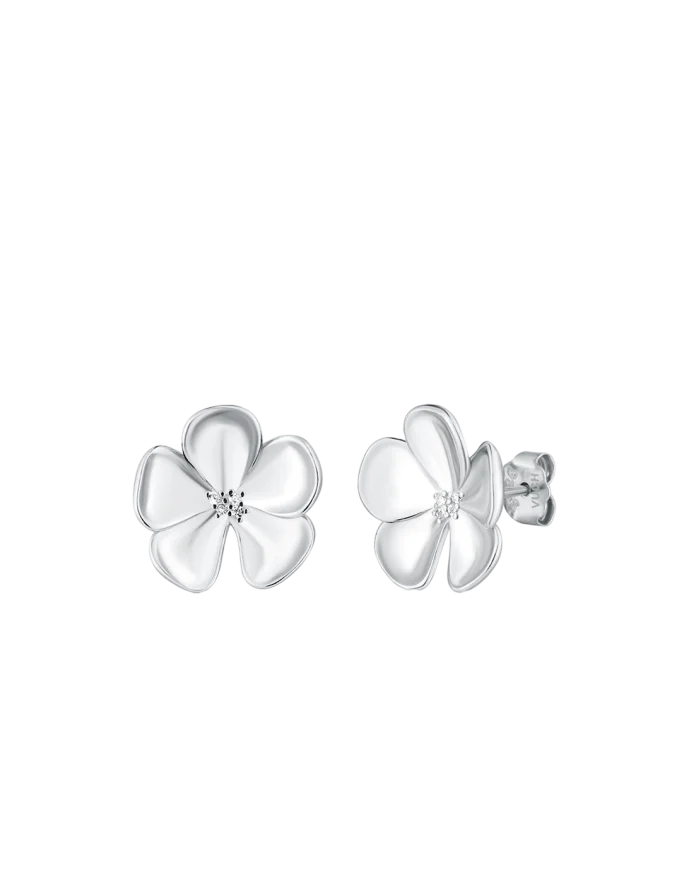 Uhani Floret Silver