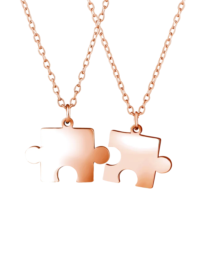 Ogrlica Puzea Rose Gold