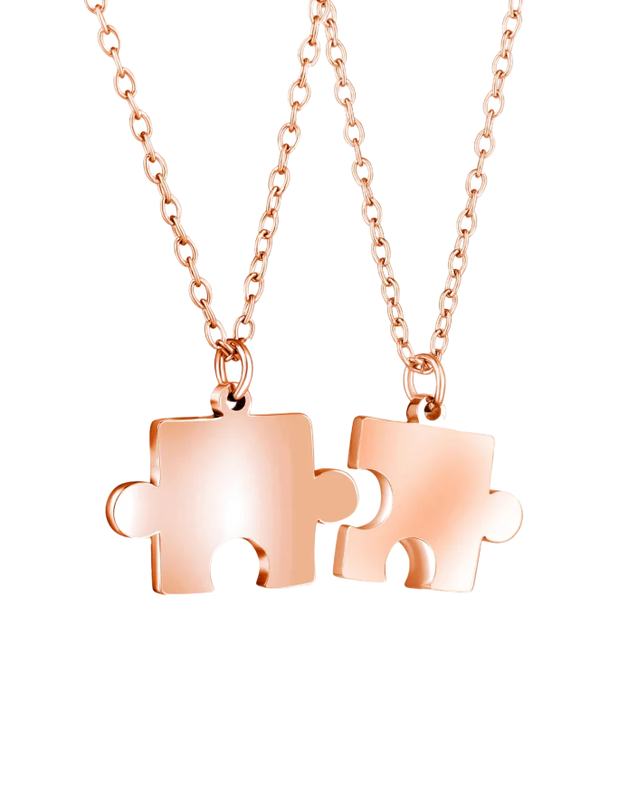 Ogrlica Puzea Rose Gold
