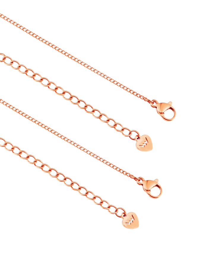 Ogrlica Claribel Rose Gold