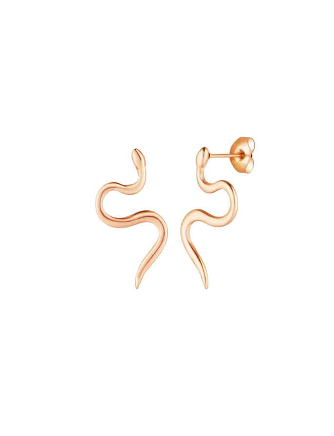 Uhani Vireya Rose Gold