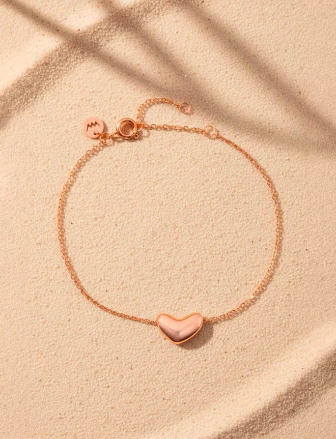 Zapestnica Amoria Rose Gold
