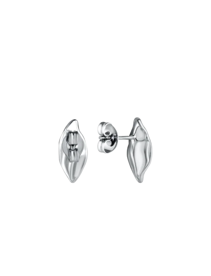 Uhani Virela Silver