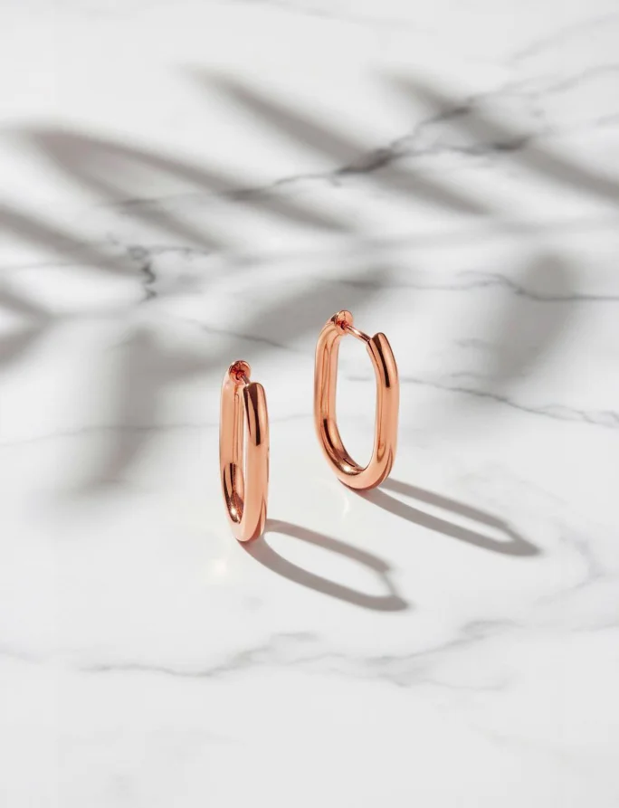 Uhani Alira Rose Gold